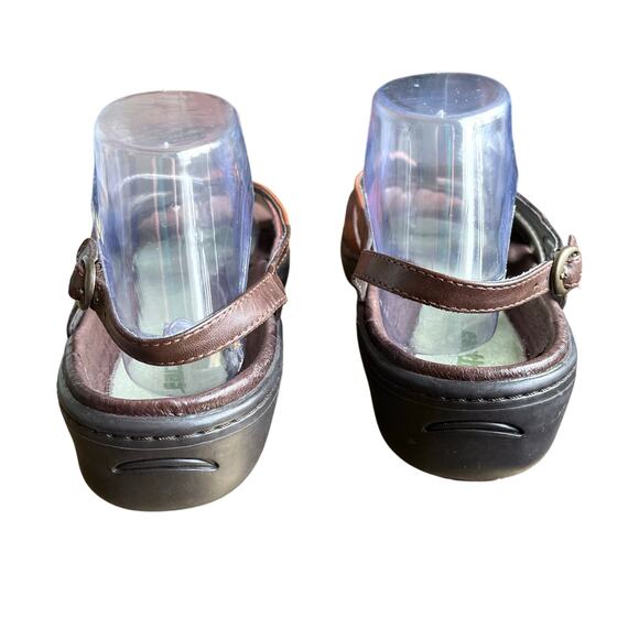 Earth Sandals Jolie Sz 10 Bark Brown Multicolor Leather Comfort Walking Strappy - Picture 5 of 9